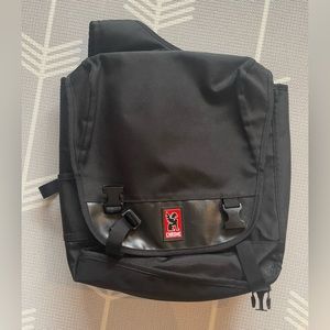 Chrome messenger one shoulder bag, fits laptop